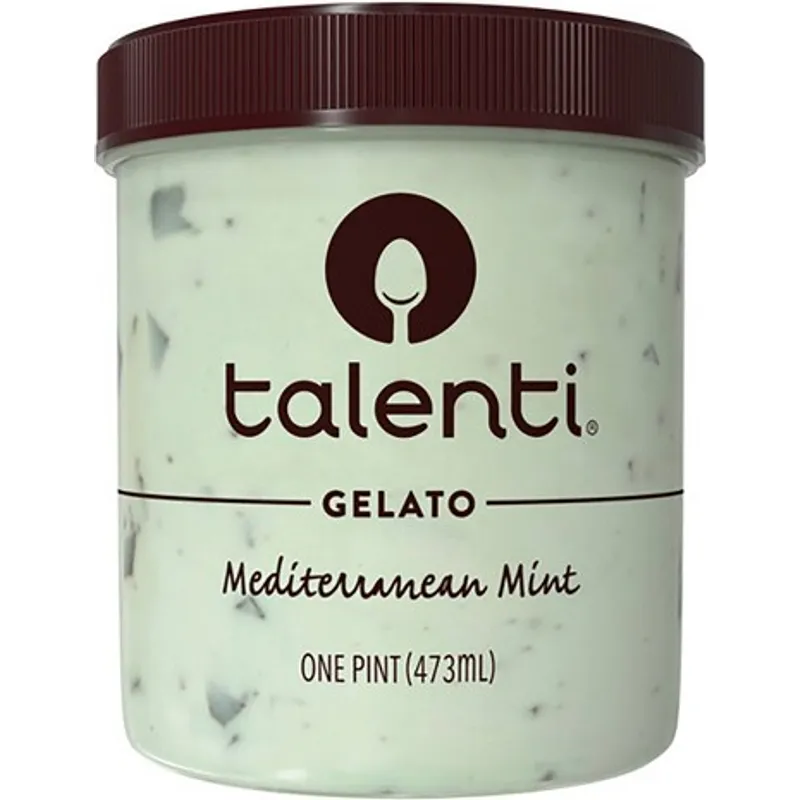 Talenti Mediterranean Mint Gelato view 1