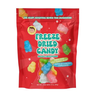 Josh Bosh Freeze-Dried Candy Ugly Gummy Bears 50g Bag