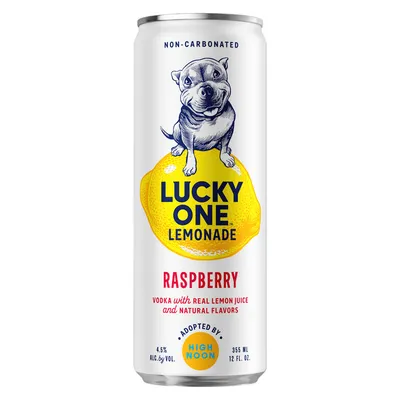 Lucky One Raspberry Lemonade Vodka 4pk 12oz Cans