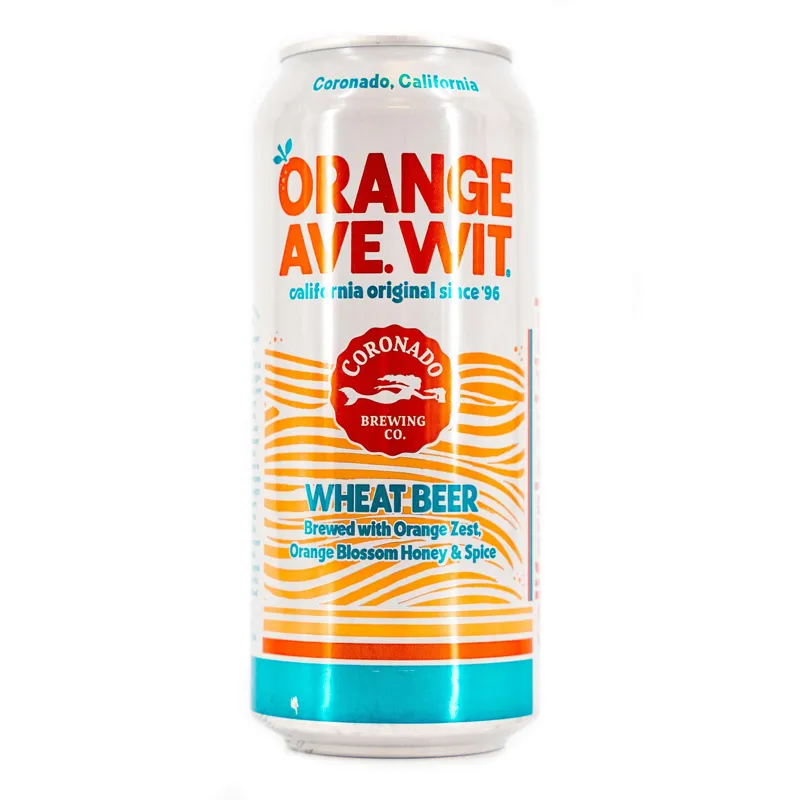 Coronado Brewing Orange Ave Witbier view 1