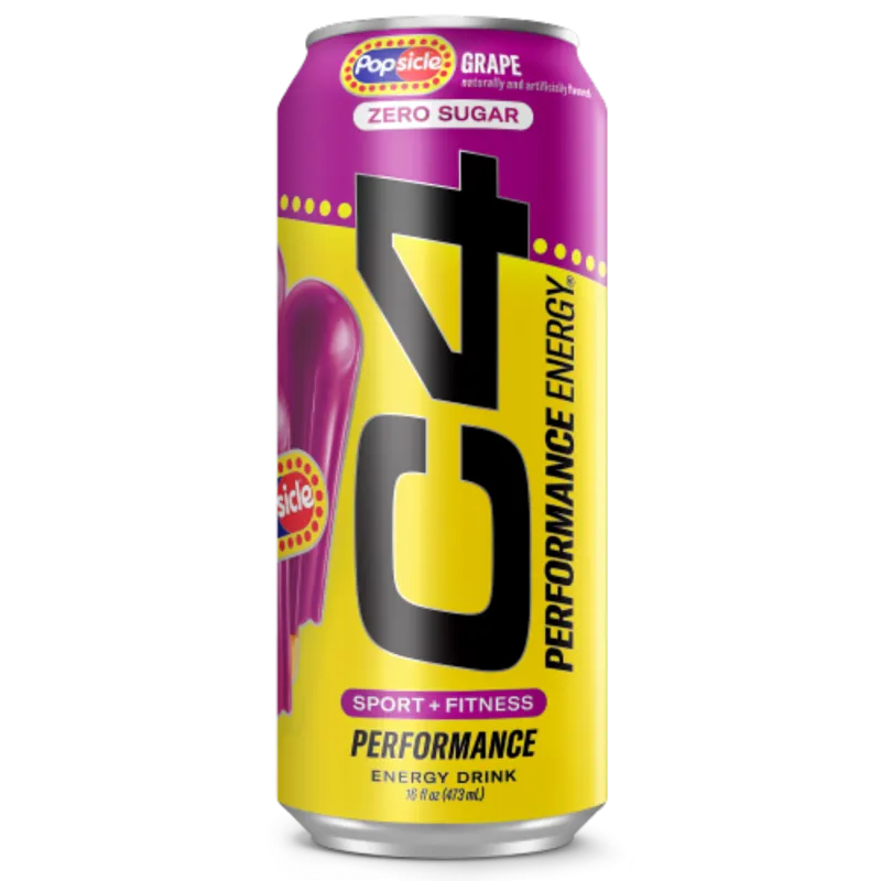 C4 Performance Energy Drink Grape Popsicle view 1