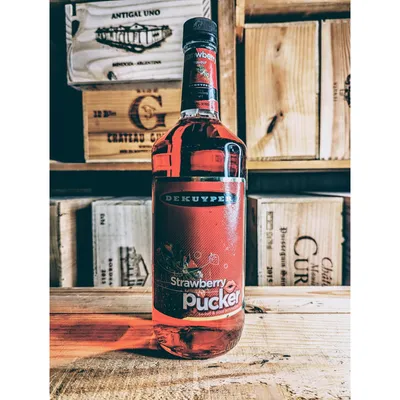 DeKuyper Strawberry Pucker Schnapps 1L