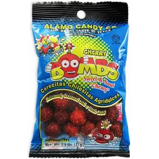 Alamo Candy Chewy Sweet & Sour Cherry Bombs