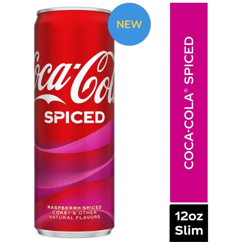 Coca-Cola Spiced Raspberry Soda view 1