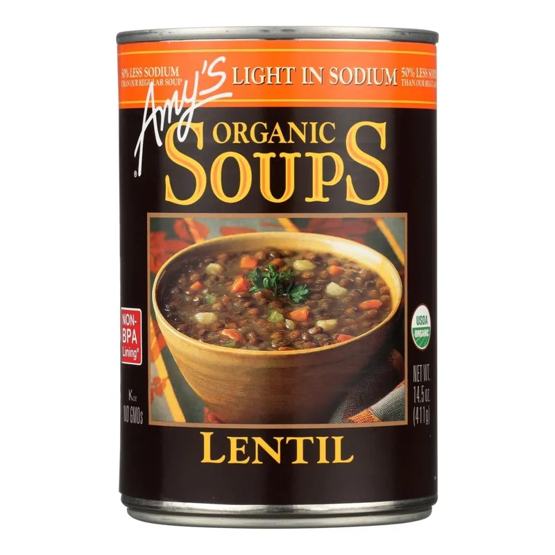 Amy's Organic Lentil Soup view 1