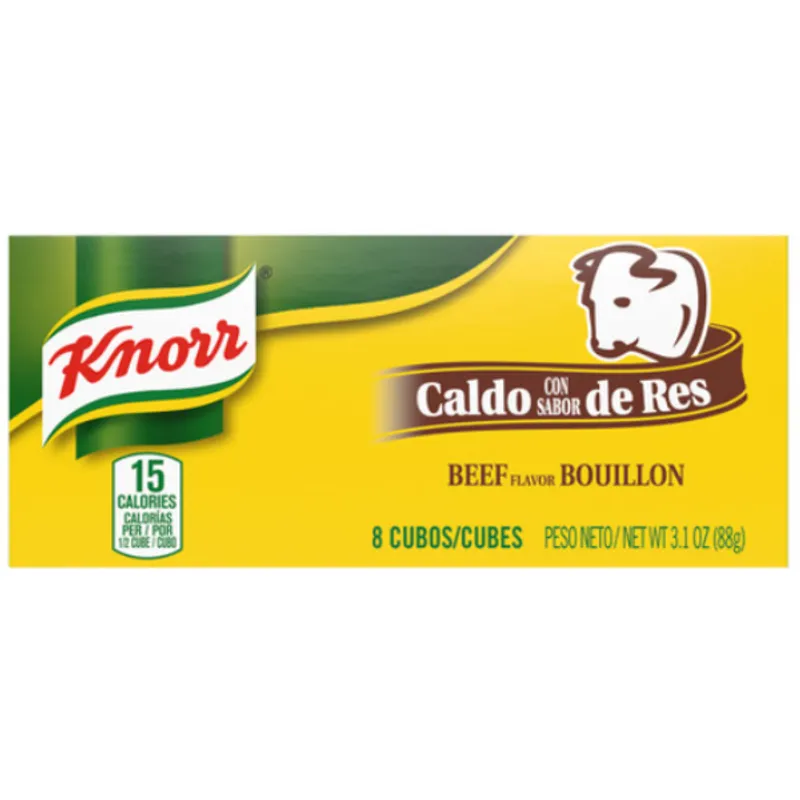 Knorr Beef Bouillon Cubes Box view 1