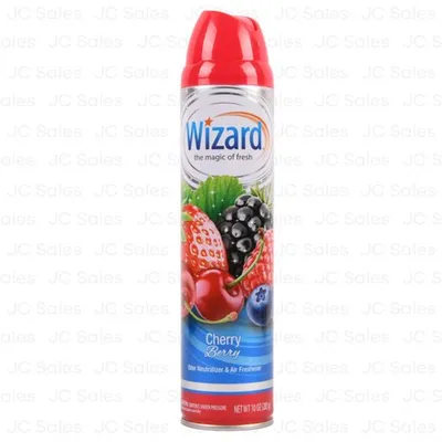 Wizard Air Freshener Cherry Berry 10 oz Can
