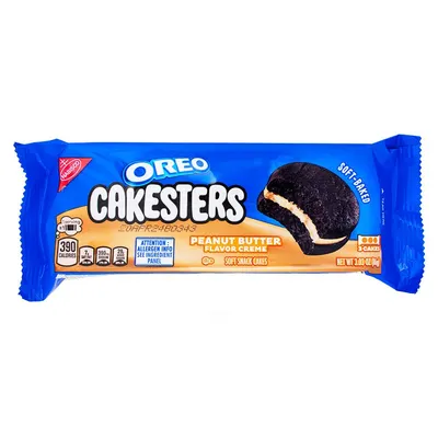 Nabisco Oreo Cakesters Peanut Butter Creme 3.03 oz Bag