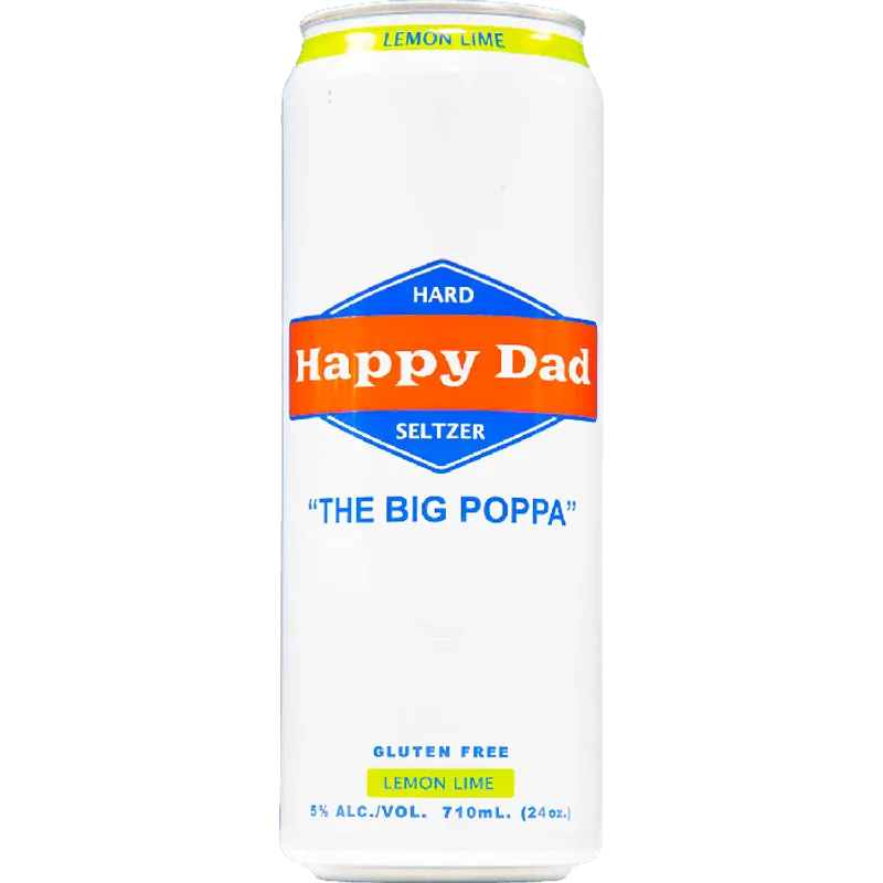 Happy Dad Lemon Lime Hard Seltzer view 1