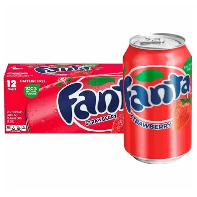 Fanta Strawberry 12 Pack 12 oz cans
