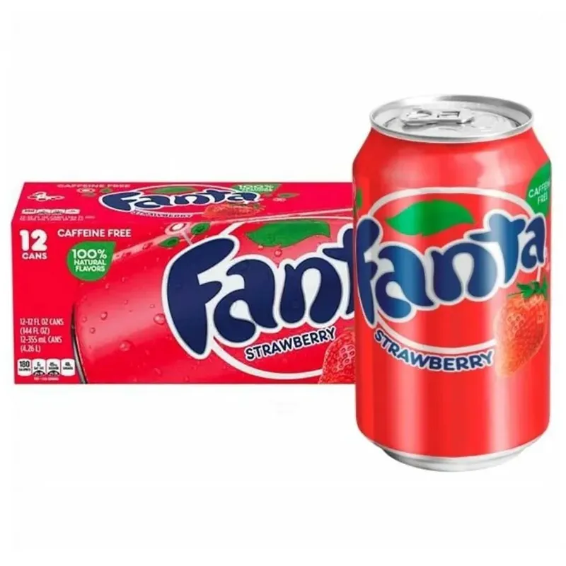 Fanta Strawberry view 1