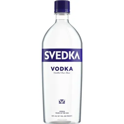 Svedka Vodka 750ML Plastic Bottle