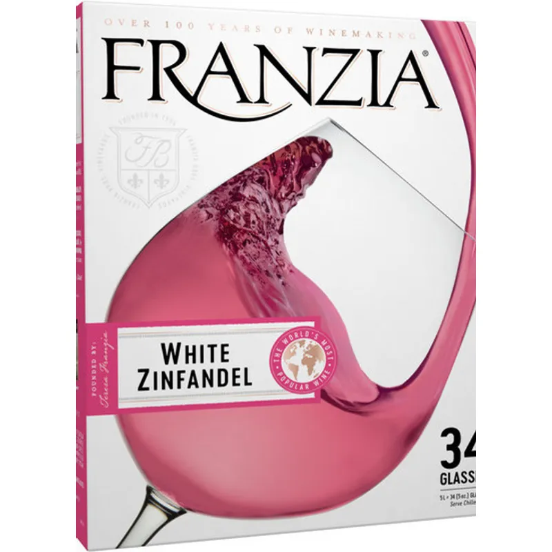 Franzia White Zinfandel Box view 1