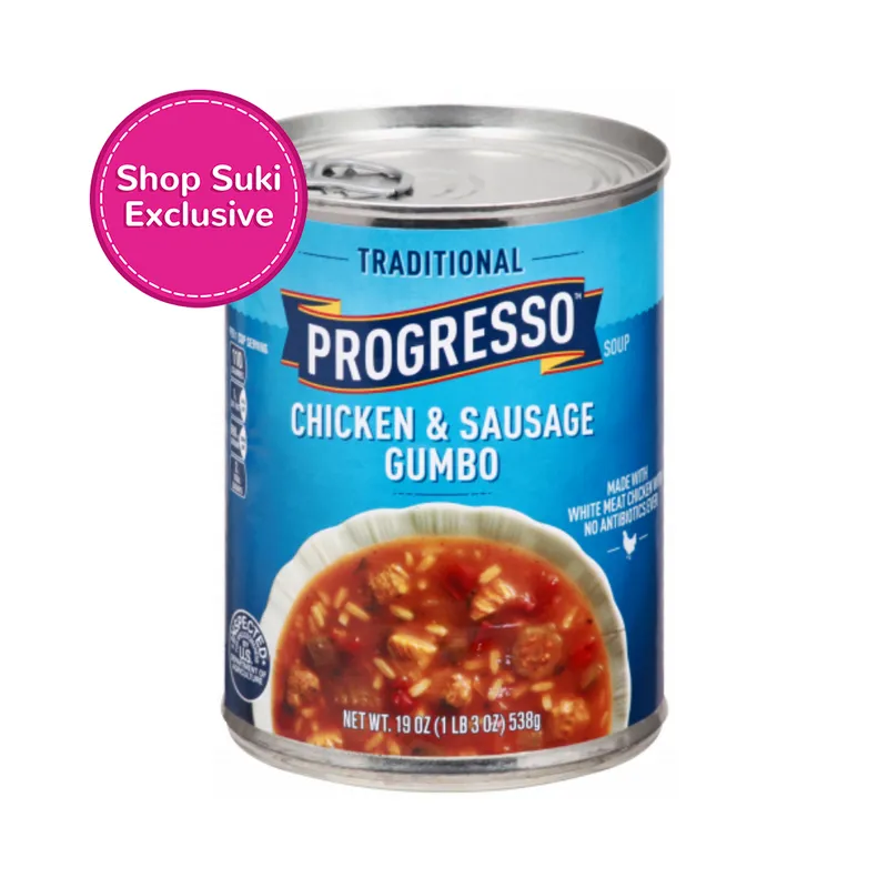 Progresso Traditional Chicken & Sausage Gumbo Soup view 1
