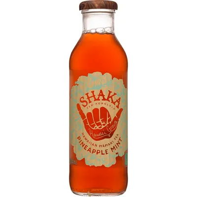 Shaka Tea Pineapple Mint  14oz Bottle