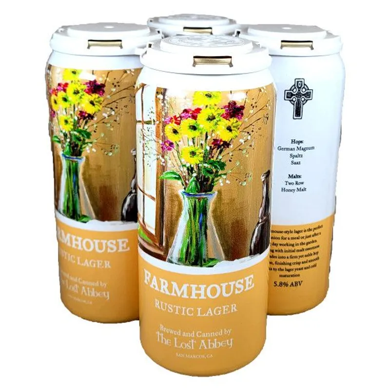 The Lost Abbey Farmhouse Rustic Lager view 1
