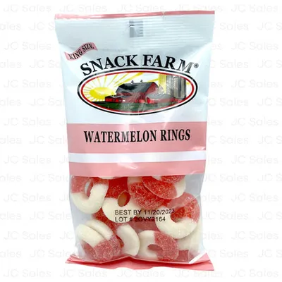 Snack Farm Melon Rings 3.5 oz Bag