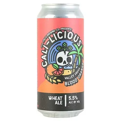 Full Circle Cali-Licious Blood Orange Wheat Ale 4 Pack 64oz