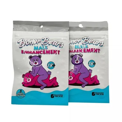 Boner Bears Male Enhancement Gummies 6 Count Bag