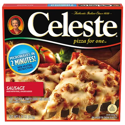 Celeste Sausage Pizza 5.36 oz