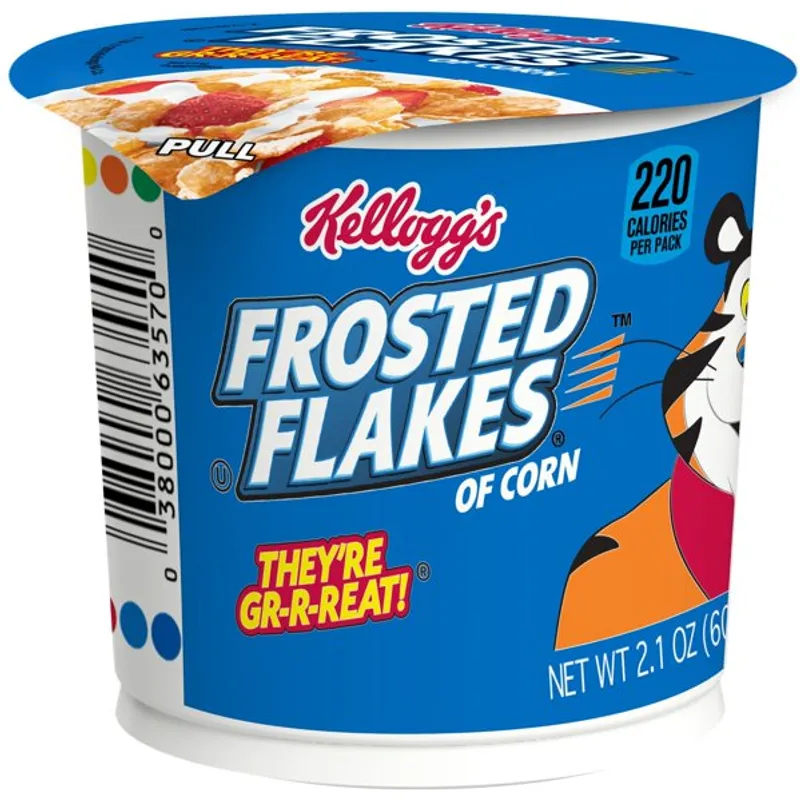 Kelloggs Frosted Flakes Cereal Container view 1