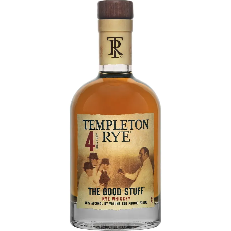 Templeton Rye The Good Stuff Rye Whiskey 4 Year view 1