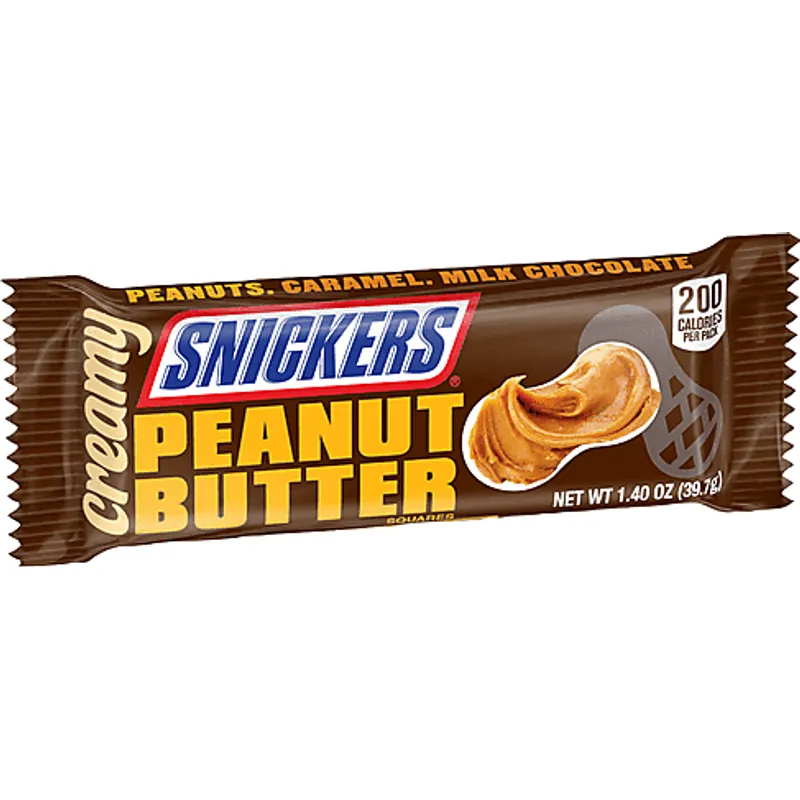 Snickers Candy Bar Creamy - Peanut Butter Squares view 1