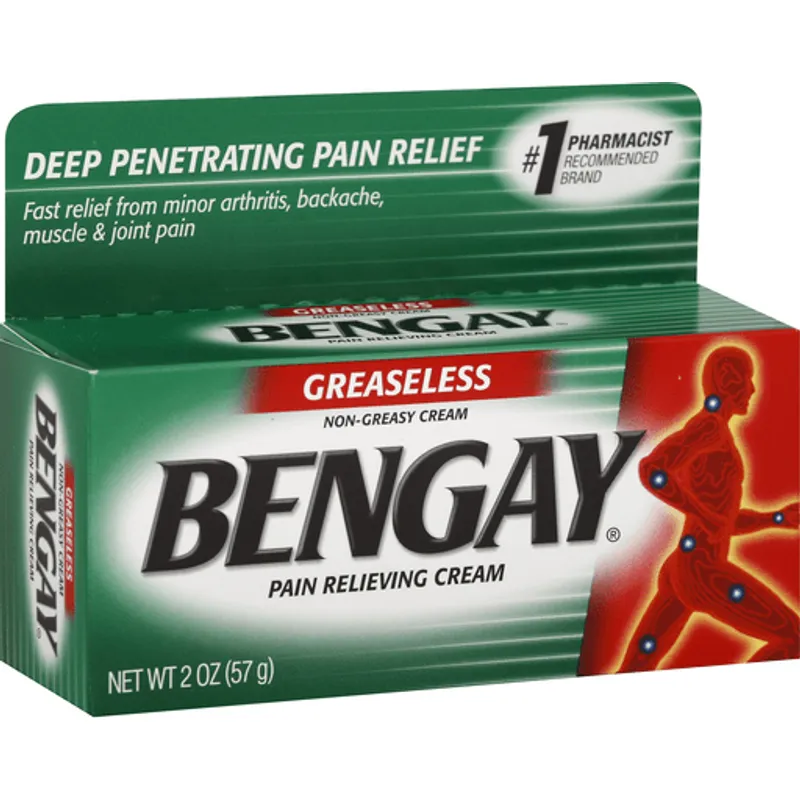 BENGAY Greaseless Pain Relief Cream view 1