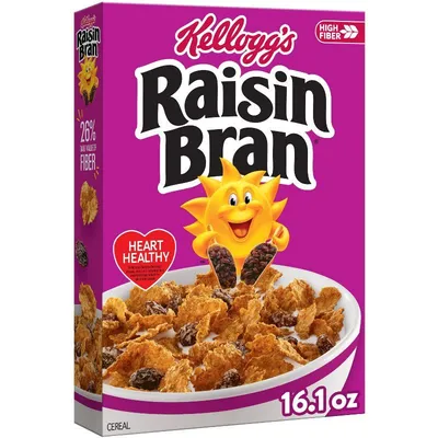 Kellogg's Raisin Bran Cereal 16.1 oz Box