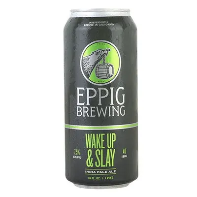 Eppig Brewing Wake Up & Slay IPA, 4 Pack (4 x 16 fl oz)