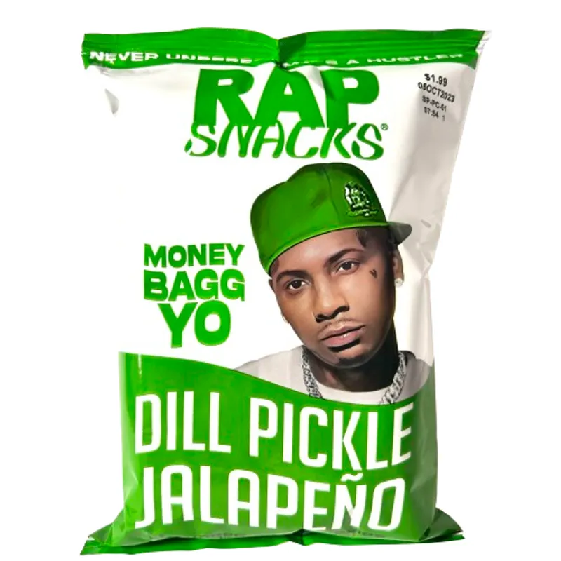 Rap Snacks Moneybagg Yo Dill Pickle Jalapeño view 1