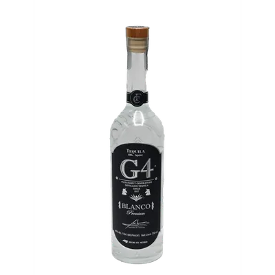 G4 Tequila Blanco Premium 750mL