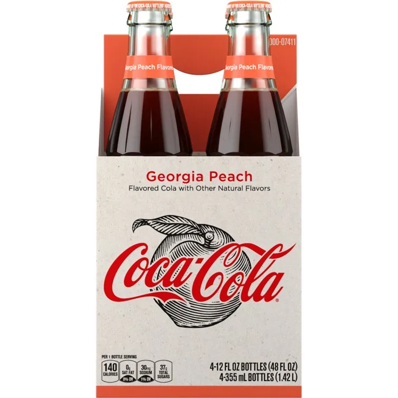 Coca-Cola Georgia Peach view 1