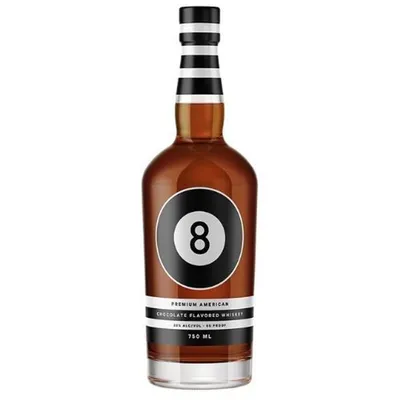 8 Ball Chocolate Flavored Whiskey 750ml