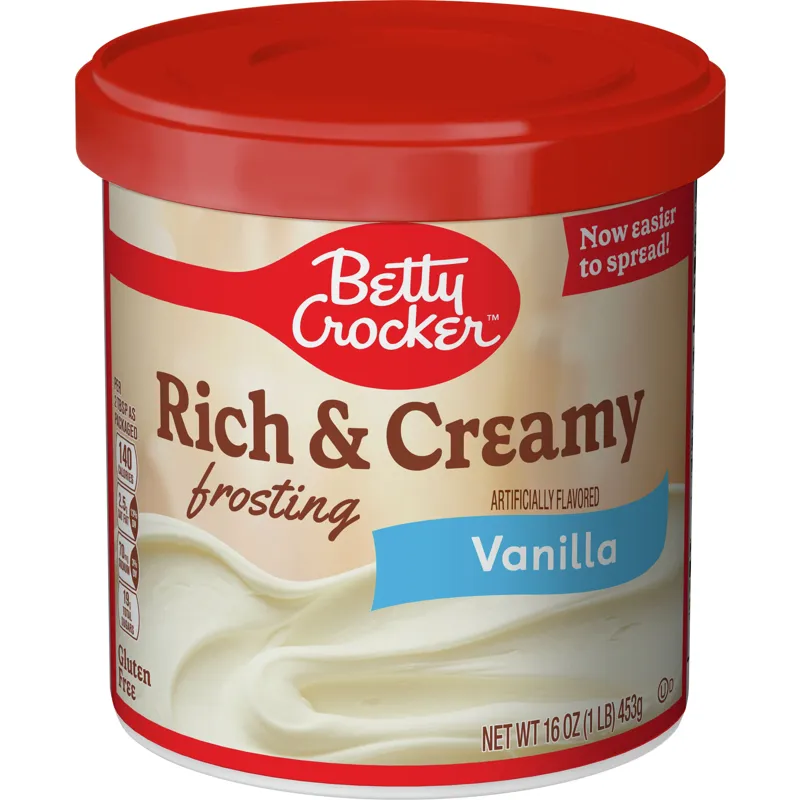Betty Crocker Rich & Creamy Frosting Vanilla view 1