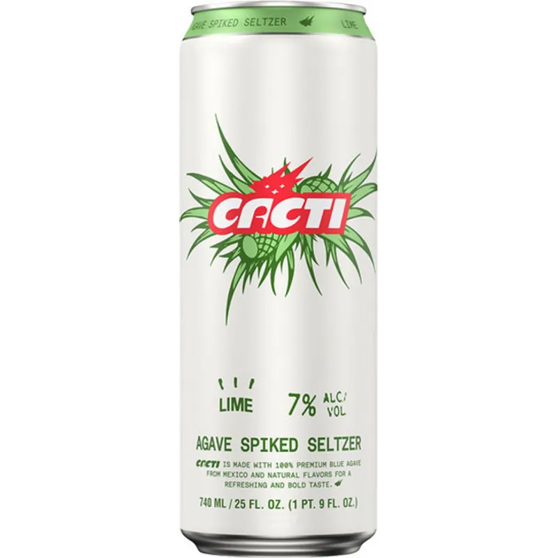 Cacti Lime Agave Spiked Seltzer view 1