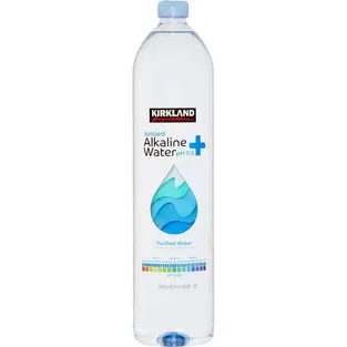 Kirkland Signature Alkaline Water Plastic