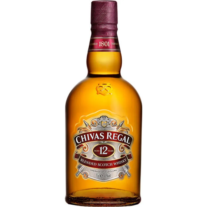 Chivas Regal Premium Blended Scotch Whisky 12 Year view 1
