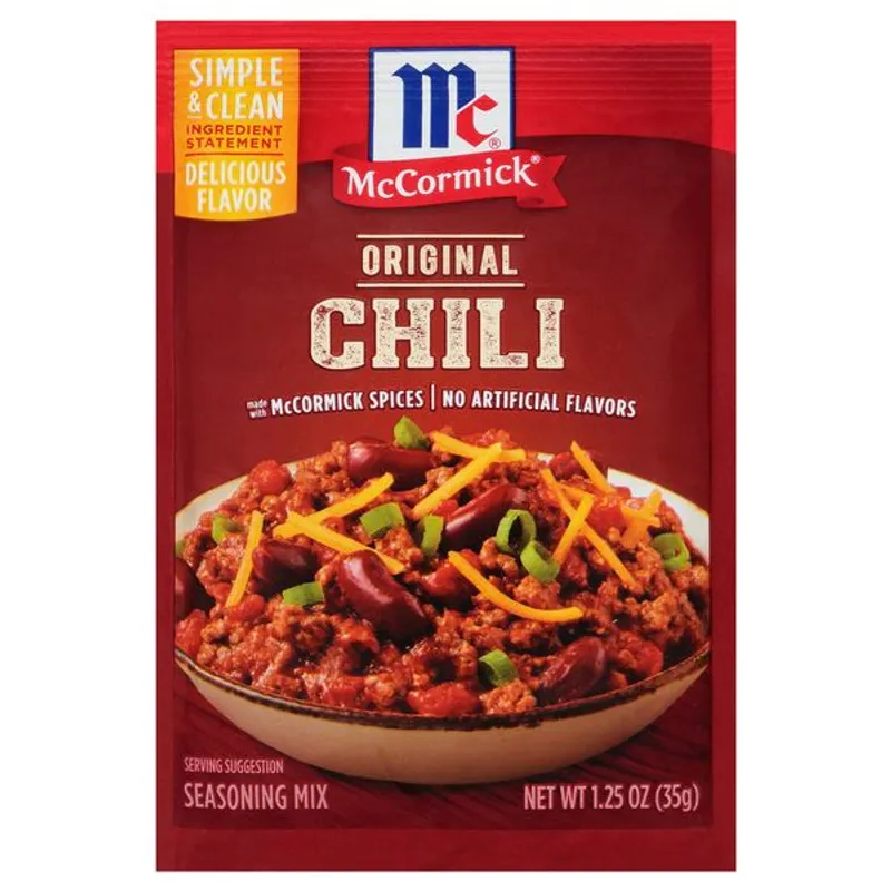 McCormick Chili Seasoning Mix Original view 1