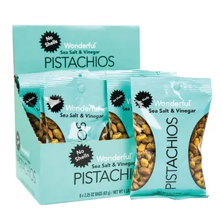 Wonderful Pistachios Sea Salt & Vinegar Bag