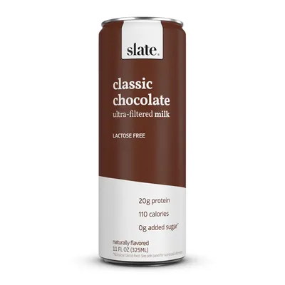 Slate Classic Chocolate Protein Milk 11 oz Can