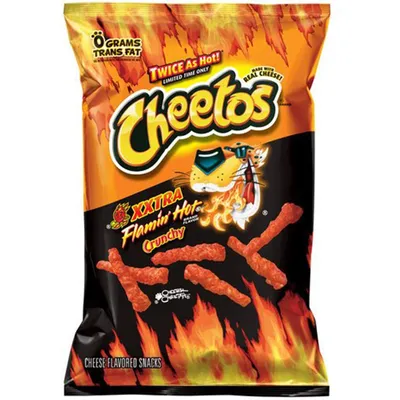Cheetos Crunchy Xxtra Flamin Hot | Corked Redondo