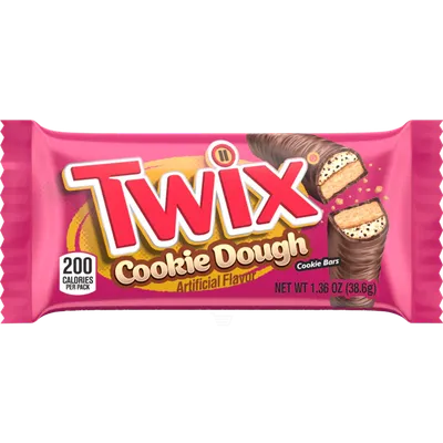 Twix Cookie Dough Milk Chocolate Bars - 1.36 Oz Bar