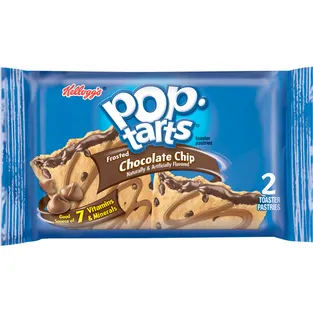 Pop-Tarts Toaster Pastries Frosted Chocolate Chip Box