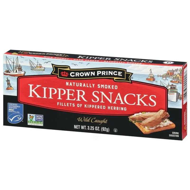 Crown Prince Kipper Snacks Naturally Smoked view 1