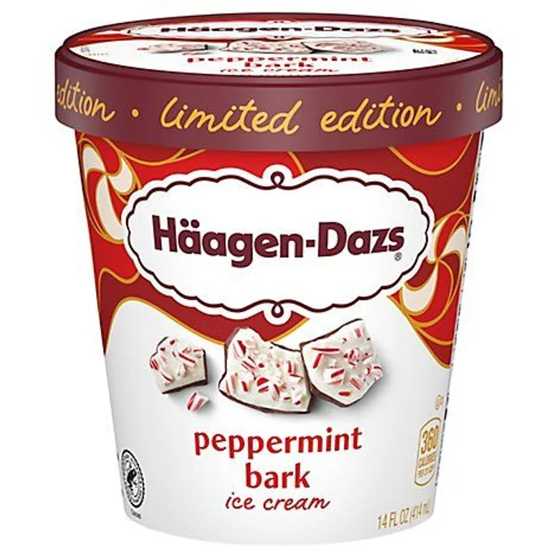 Haagen-Dazs Peppermint Bark Ice Cream view 1