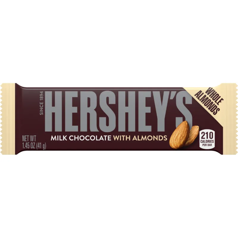 Hersheys Milk Chocolate With Almonds view 1
