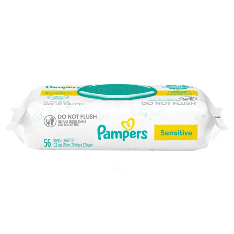 Pampers Sensitive Baby Wipes view 1
