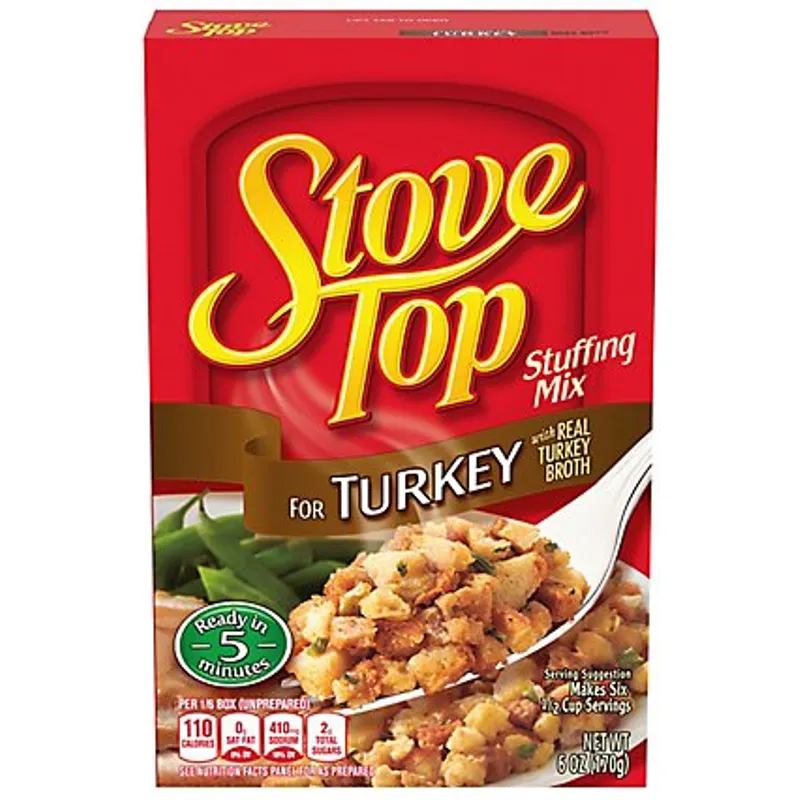 Stove Top Stuffing Mix For Turkey Box view 1