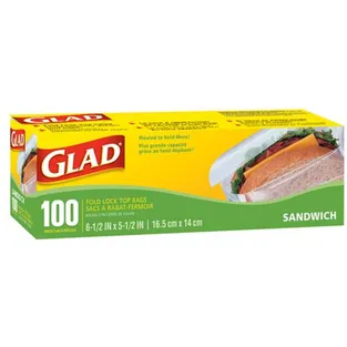 Glad Fold-top Sandwich Bag Box